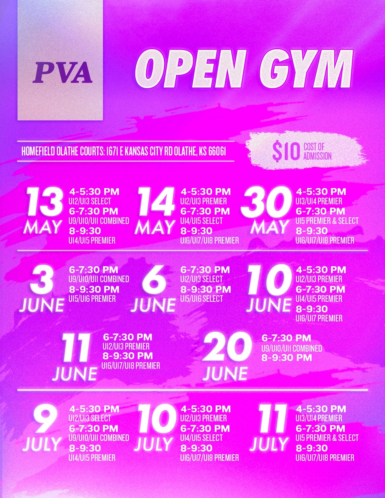 PVA volleyball club – HomeField KC